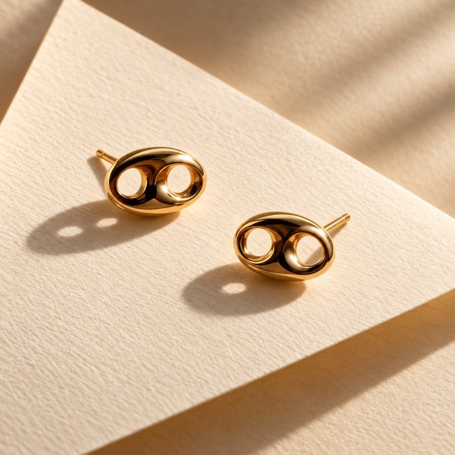 Topos Firma en oro 18k sobre papel